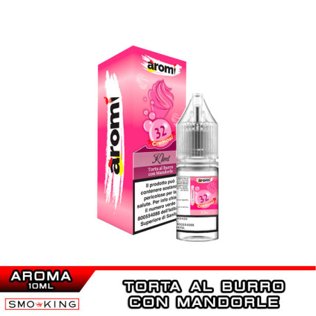 KLIMT 32 Cremosi Aroma Concentrato 10 ml Aromì by Easy Vape Torta Burro Mandorle