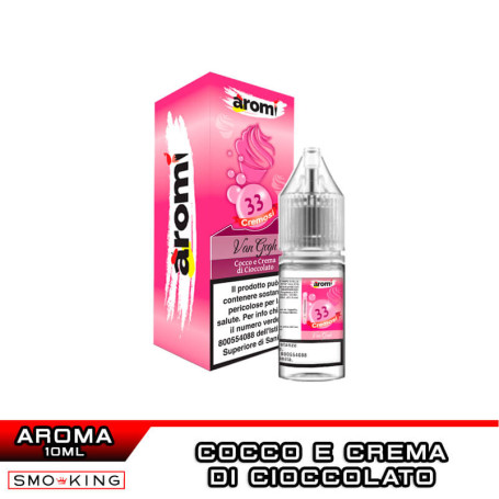 VANGOGH 33 Cremosi Aroma Concentrato 10 ml Aromì by Easy Vape Cocco Crema al Cioccolato