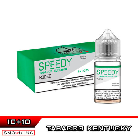 RODEO Speedy for PODS Mini Shot 10+10 ml Easy Vape Tabacco Kentucky Distillato