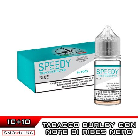 BLUE Speedy for PODS Mini Shot 10+10 ml Easy Vape Tabacco Burley Ribes
