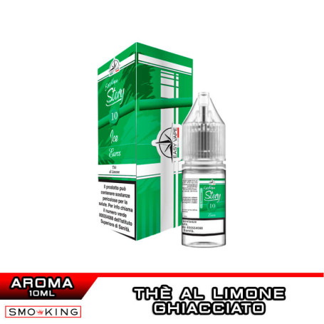 EUROS 10 Ice Aroma Concentrato 10 ml Easy Vape Story by Easy Vape Tè al Limone Ice
