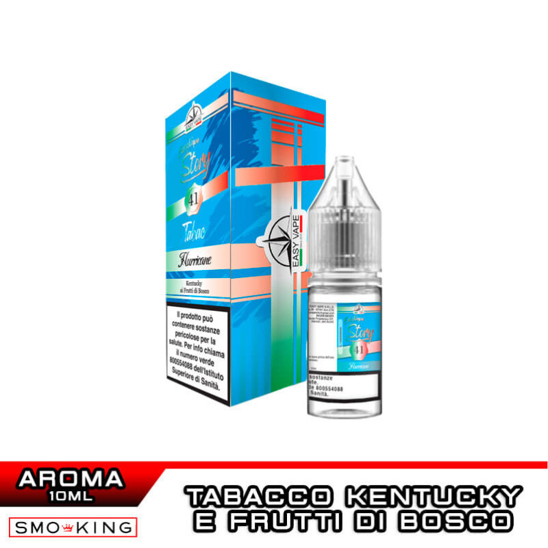 hurricane tobacco and vape 41 Tabac Aroma Concentrato 10 ml Easy Story by Easy Vape HURRICANE VAPES - Updated July