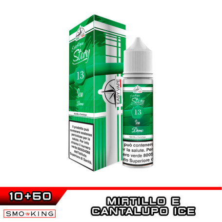 DEMO 13 Ice Aroma Shot 10+50 ml Easy Vape Story by Easy Vape Mirtillo Melone Cantalupo Ice