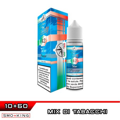 PAPAGAYO 42 Tabac Aroma Shot 10+50 ml Easy Vape Story by Easy Vape