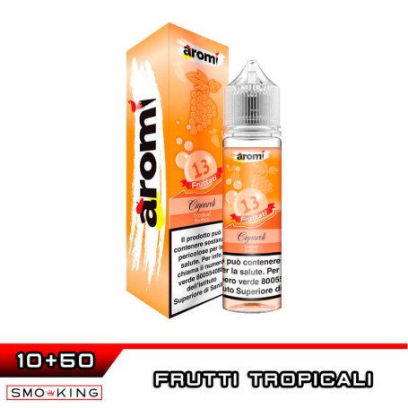 CIGNAROLI 13 Fruttati Aroma Shot 10+50 ml Aromì by Easy Vape Mix di Frutti Tropicali