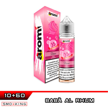 TIZIANO 35 Cremosi Aroma Shot 10+50 ml Aromì by Easy Vape Babà Rhum