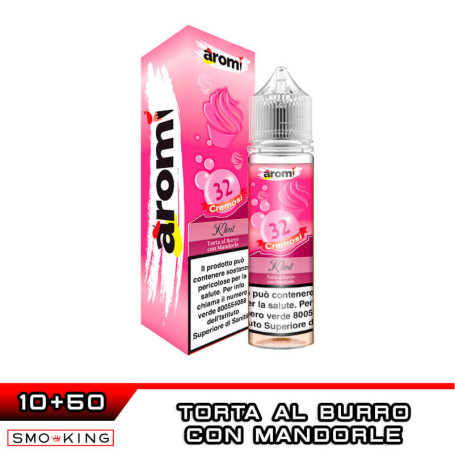 KLIMT 32 Cremosi Aroma Shot 10+50 ml Aromì by Easy Vape Torta Burro Mandorle