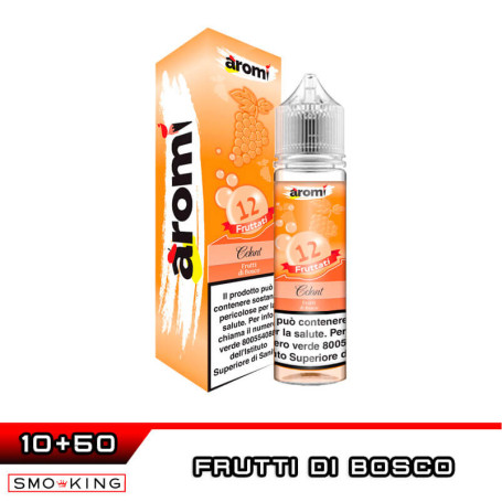 CELANT 12 Fruttati Aroma Shot 10+50 ml Aromì by Easy Vape Mix di Frutti di Bosco