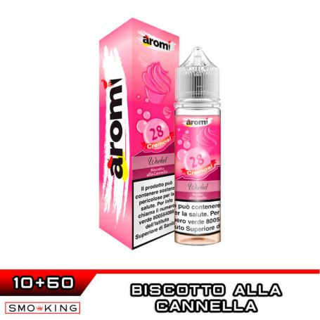WARHOL 28 Cremosi Aroma Shot 10+50 ml Aromì by Easy Vape Biscotto alla Cannella