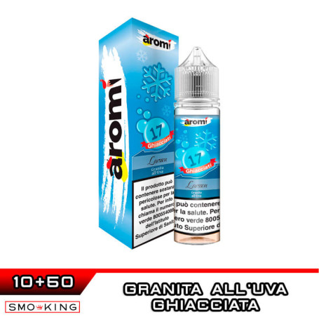 LARSSON 17 Ghiacciati Aroma Shot 10+50 ml Aromì by Easy Vape Granita all' Uva