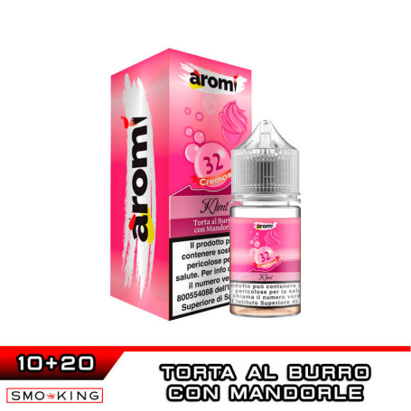KLIMT 32 Cremosi Mini Shot 10+20 ml Aromì by Easy Vape Torta Burro Mandorle