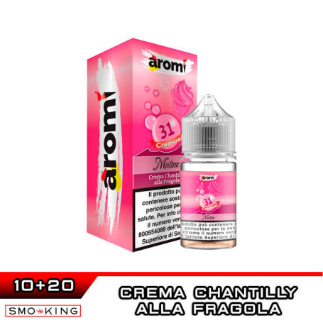 MATISSE 31 Cremosi Mini Shot 10+20 ml Aromì by Easy Vape Crema Chantilly Fragola