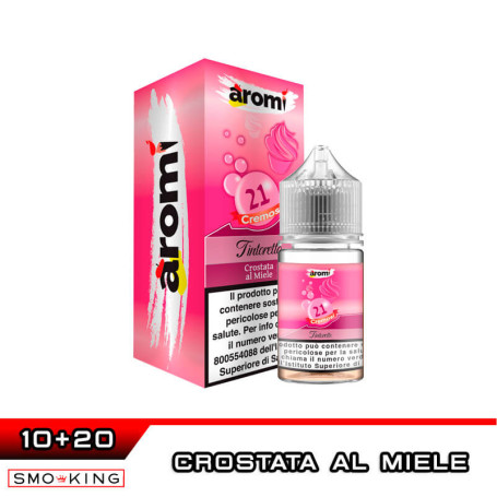 TINTORETTO 21 Cremosi Mini Shot 10+20 ml Aromì by Easy Vape Crostata Miele