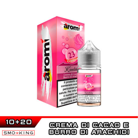 KANDISKY 23 Cremosi Mini Shot 10+20 ml Aromì by Easy Vape Crema Cacao Burro d'Arachidi