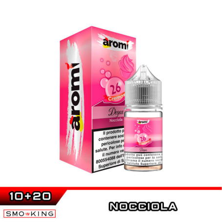 DEGAS 26 Cremosi Mini Shot 10+20 ml Aromì by Easy Vape Nocciola