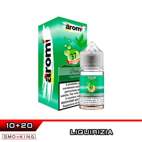 DAVIS 37 Evergreen Mini Shot 10+20 ml Aromì by Easy Vape Liquirizia