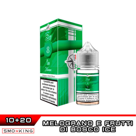 MONSON 8 Ice Mini Shot 10+20 ml Easy Vape Story by Easy Vape Melograno Frutti di Bosco Ice