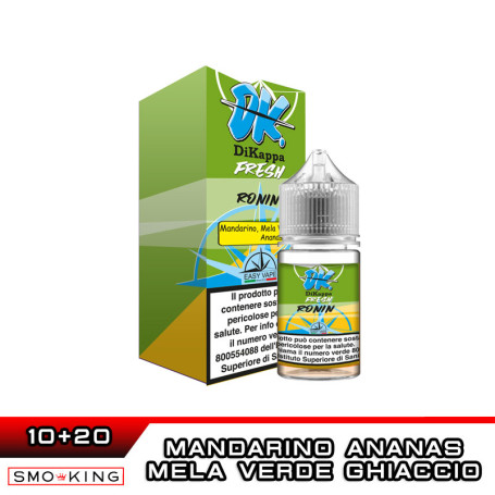 RONIN DK Fresh Mini Shot 10+20 ml Easy Vape Mandarino Mela Verde Ananas Ice