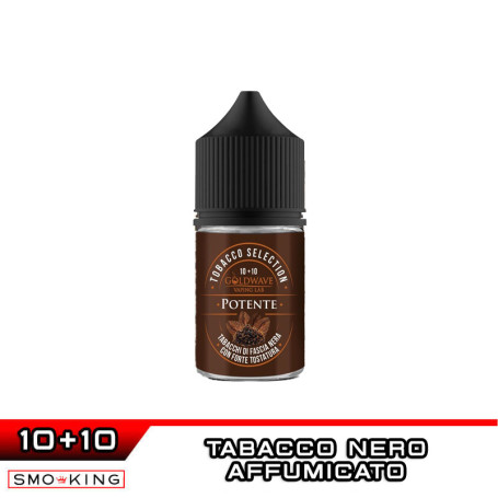POTENTE Mini Shot 10+10 ml Goldwave Tabacco Nero Affumicato