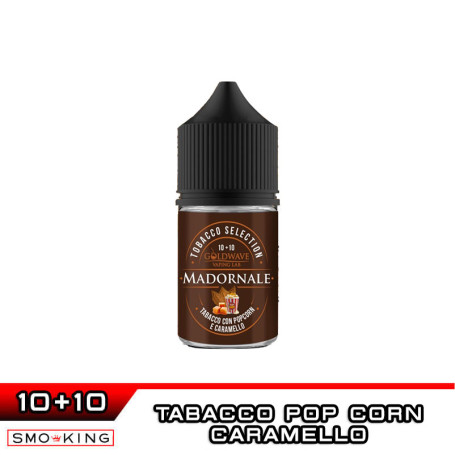 MADORNALE Mini Shot 10+10 ml Goldwave Tabacco PopCorn Caramello