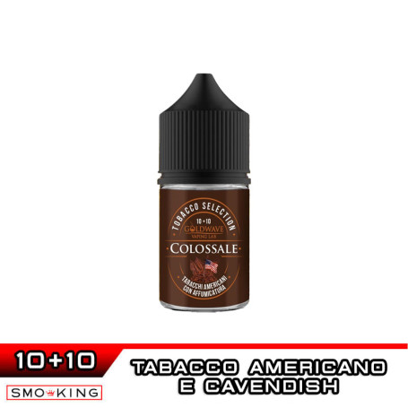 COLOSSALE Mini Shot 10+10 ml Goldwave Tabacco Americano Cavendish