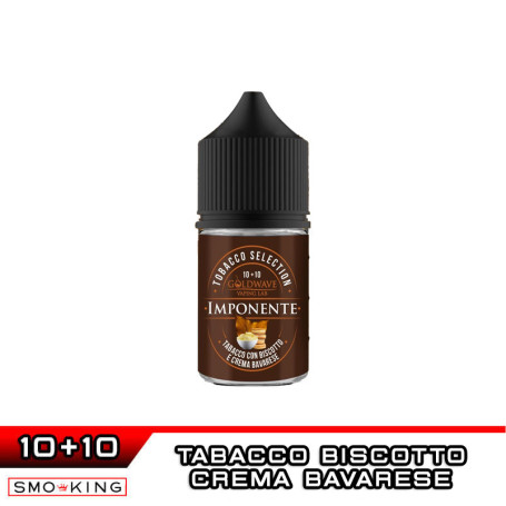 IMPONENTE Mini Shot 10+10 ml Goldwave Virginia Biscotto Crema Bavarese