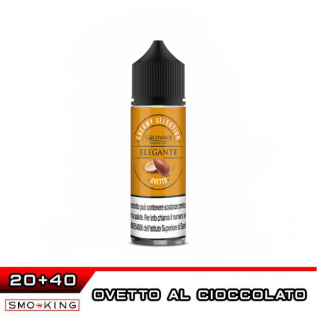 ELEGANTE Creamy Selection Aroma Shot 20 ml GOLDWAVE Ovetto Cioccolato