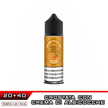VIRTUOSO Creamy Selection Aroma Shot 20 ml GOLDWAVE Crostata Albicocca