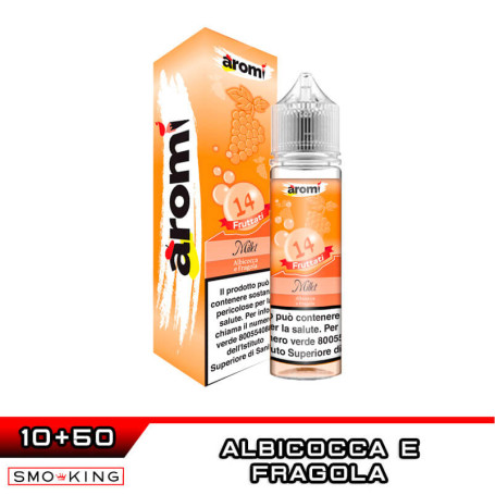 MILLET 14 Fruttati Aroma Shot 10+50 ml Aromì by Easy Vape Albicocca Fragola