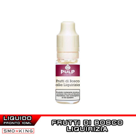 FRUTTI DI BOSCO ALLA LIQUIRIZIA Nicotine Ready Liquid 10 ml PULP