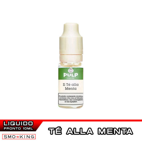 IL TÈ ALLA MENTA Liquido Pronto Nicotina 10 ml PULP Tè alla Menta