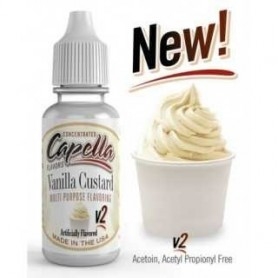 Capella Vanilla Custard V2 Aroma 13 ml Capella Vanilla Custard V2 Aroma 13ml