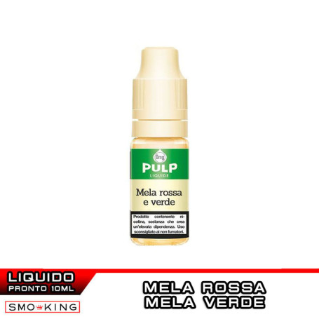 MELA ROSSA E VERDE Nicotine Ready Liquid 10 ml PULP