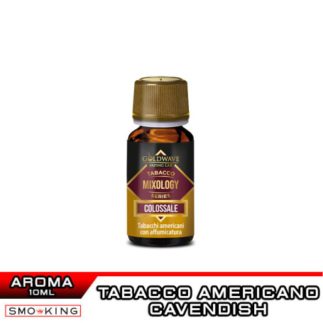 COLOSSALE Mixology Series Aroma Concentrato 10 ml Goldwave Tabacco Americano Cavendish