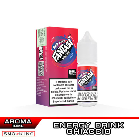 NRG ICE Bar Juice Aroma Concentrato 10 ml Fantasi Vape Energy Drink Ice