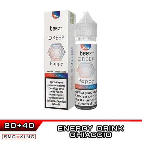 POPPY Dreep For Beez Aroma Shot 20 ml Dreamods Energy Drink Ice