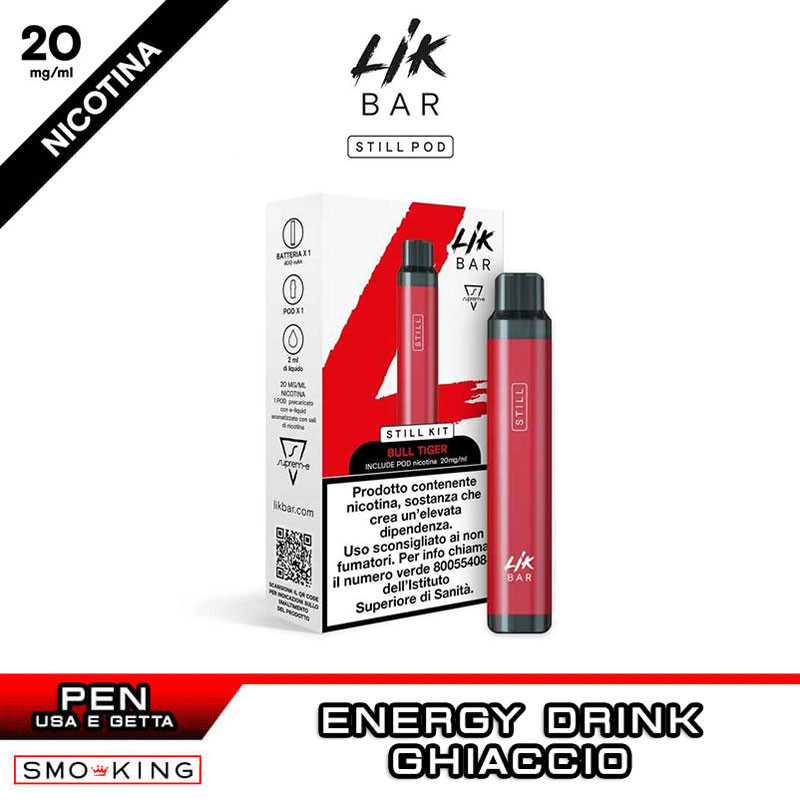 lik bar sigaretta elettronica prezzo Lik Bar Still Kit Champagne + Pod Blueberry