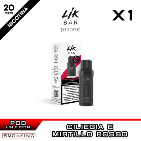 CHERRY CRAMBERRY Lik Bar STILL Pod Usa e Getta Suprem-e 1 Pezzo