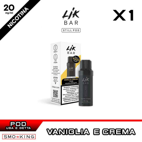 VANILLA CREAM Lik Bar STILL Pod Disposable Suprem-e 1 Piece