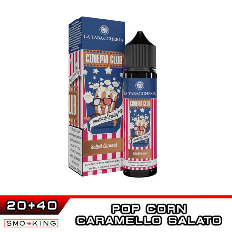 Cinema Club SALTED CARAMEL Aroma Shot 20 ml La Tabaccheria Pop Corn Caramello Salato