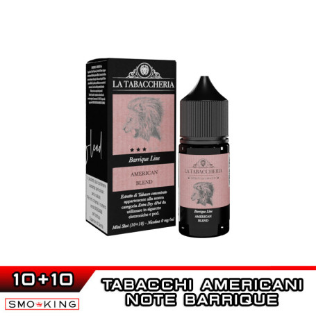 AMERICAN BLEND Extra Dry 4Pod BARRIQUE LINE Mini Shot 10+10 ml La Tabaccheria