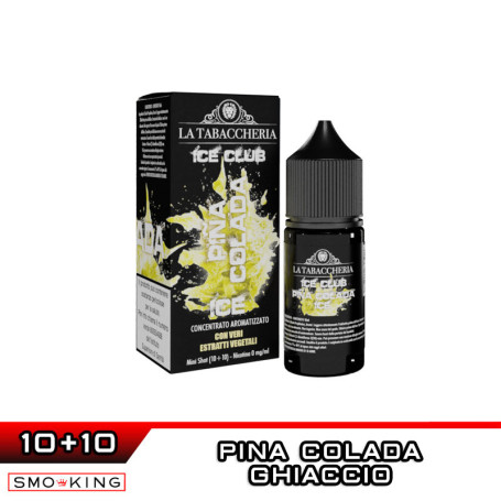 Ice Club PINA COLADA ICE Mini Shot 10+10 ml La Tabaccheria Piña Colada Ice