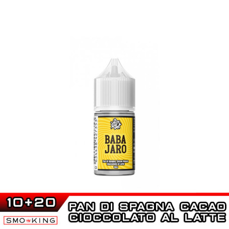 BABAJARO Mini Shot 10+20 ml MOONSHINE Pan di Spagna Cacao Cioccolato al Latte
