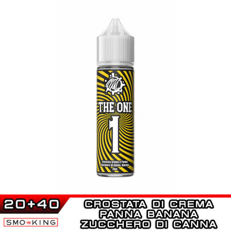 THE ONE Aroma Shot 20 ml MOONSHINE Crostata Crema Panna Banana Zucchero di Canna