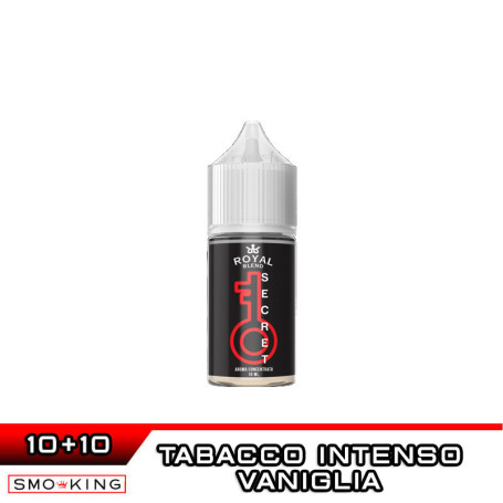 SECRET Mini Shot 10+10 ml Royal Blend Tabacco Vaniglia