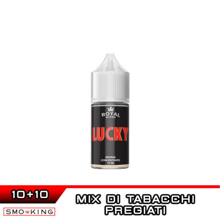 LUCKY Mini Shot 10+10 ml Royal Blend Tabacco Morbido