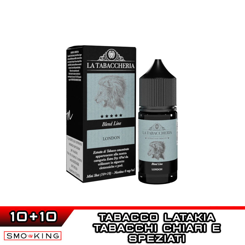 LONDON Extra Dry 4Pod BLEND LINE Mini Shot 10+10 ml La Tabaccheria
