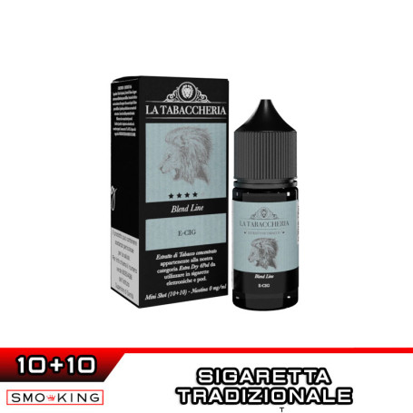E-CIG Extra Dry 4Pod BLEND LINE Mini Shot 10+10 ml La Tabaccheria