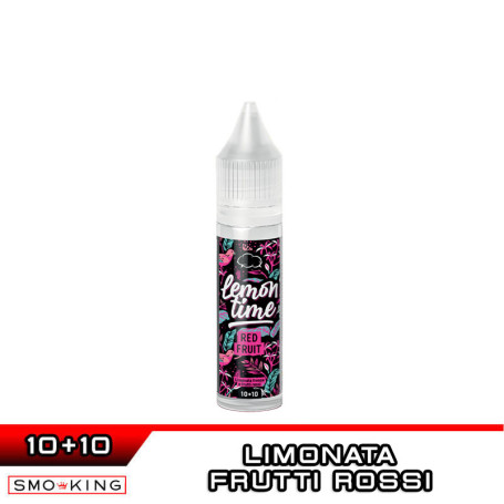 RED FRUIT Lemon Time Mini Shot 10+10 ml ELIQUID FRANCE Limonata Frutti Rossi