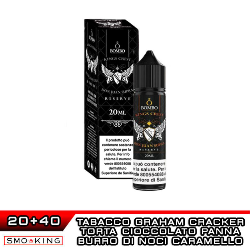 DON JUAN SUPRA RESERVE Kings Crest SHOT 20ml | Smo-kingShop
